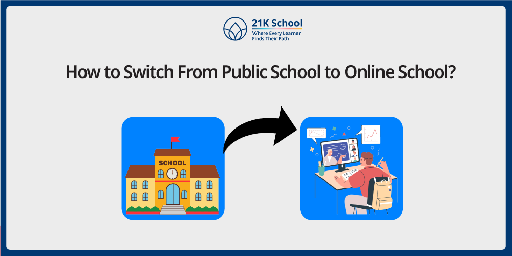 How to switch from public school to online school
